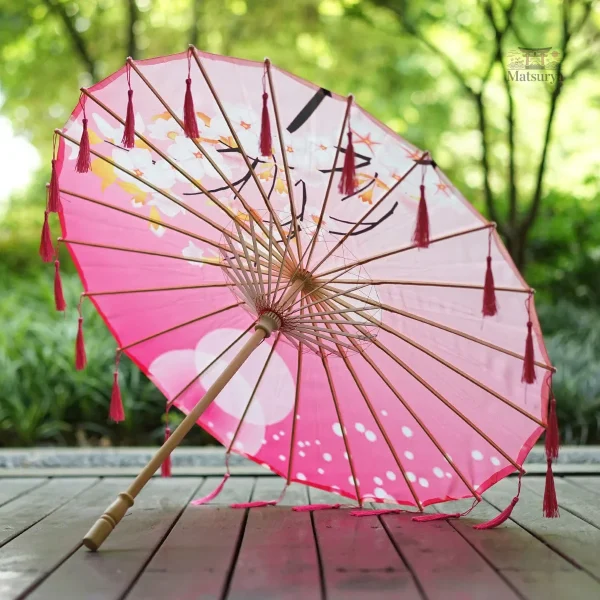 Parasol japonais design Higasa coloré et léger