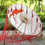 Higasa parasol, accessoire pour jardin japonais