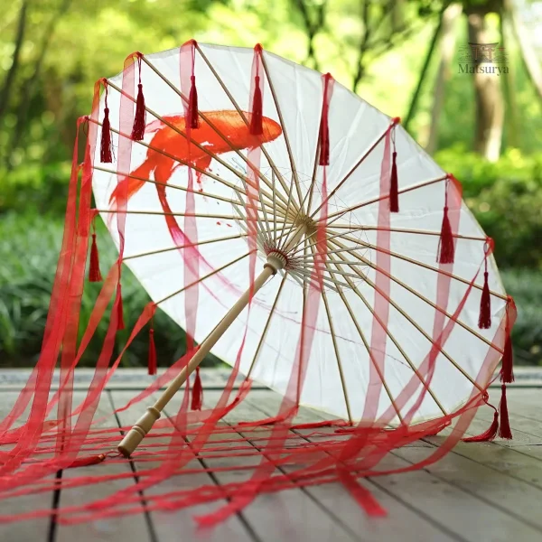 Higasa parasol, accessoire pour jardin japonais