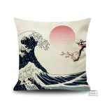 Housse coussin japonais stylée et confortable