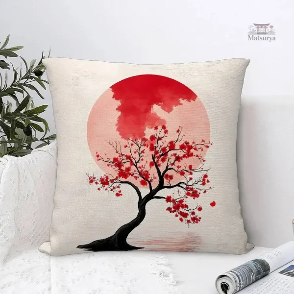 housse-de-coussin-japonaise-design-1 Housse de coussin design japonais pour décoration intérieure
