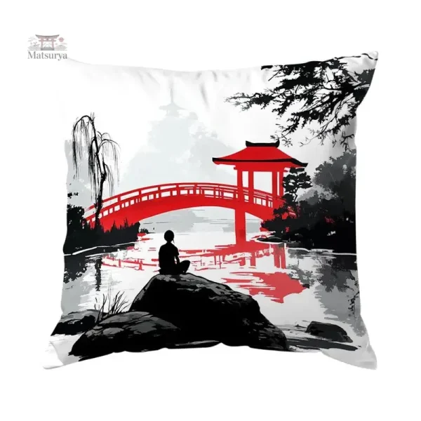 housse-de-coussin-pont-japonais-1 Housse de Coussin Pont Japonais élégante et confortable