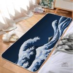 Tapis japonais élégant avec motifs traditionnels