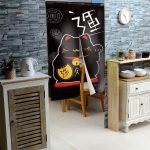 Rideaux japonais élégants pour décoration intérieure