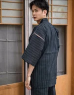 Jinbei en coton pour homme, idéal pour la maison