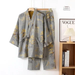 Jinbei Homme à Motifs, vêtement traditionnel japonais