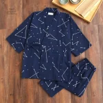Jinbei homme avec motifs géométriques pour un look stylé