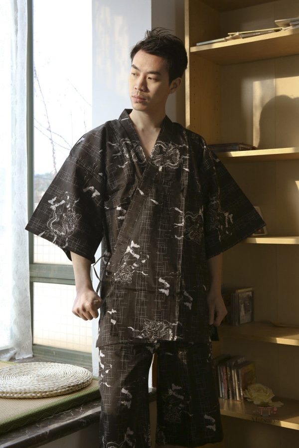 Vêtement ample homme, style Jinbei pour toutes occasions