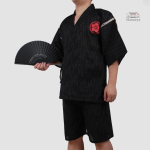 Jinbei Homme Carpe Koi traditionnel