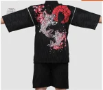 Vêtement d'été Jinbei homme carpe