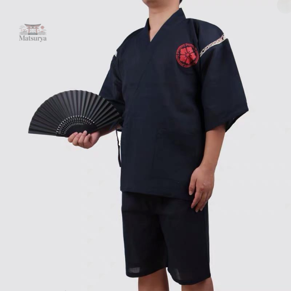 Jinbei Homme Carpe Koi traditionnel - vue 2