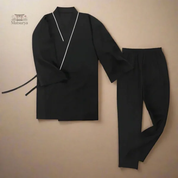 jinbei-homme-classique-1 Jinbei Homme Classique élégant en tissu léger