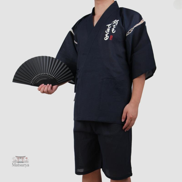 Jinbei Homme Dragon - Vêtements traditionnels japonais - vue 3