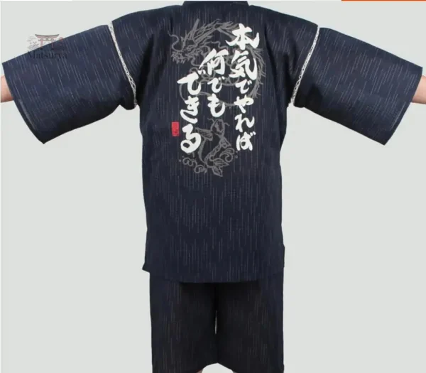 Vêtements de nuit homme - Jinbei dragon