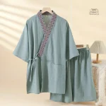 Pyjama d'été en coton respirant