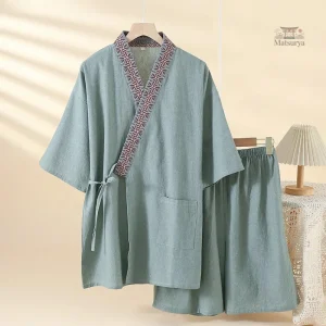 Pyjama d'été en coton respirant
