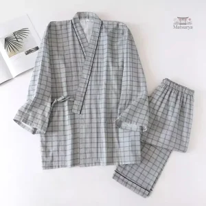 Vêtement traditionnel japonais pour homme, style jinbei