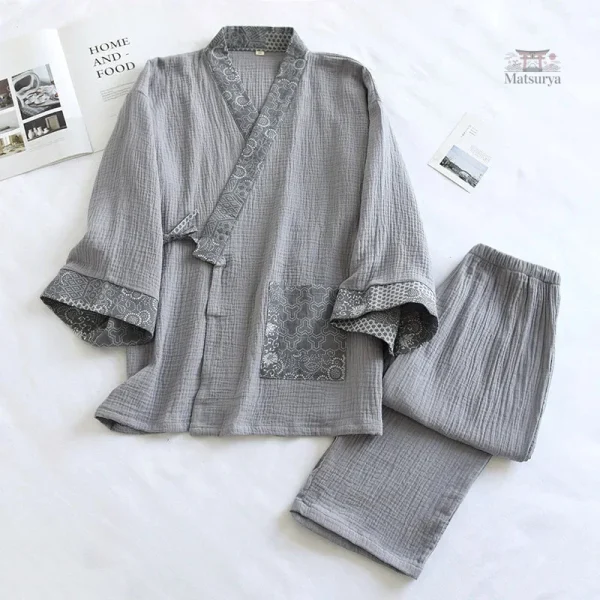 Jinbei homme hiver en coupe décontractée