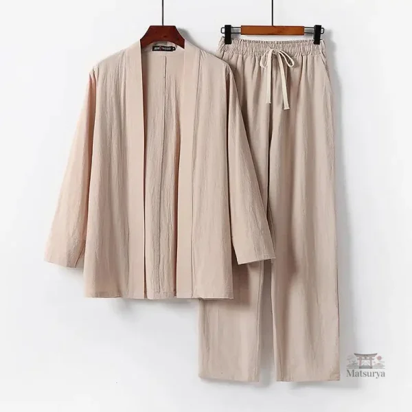 Vêtement d'été Jinbei pour homme, confort et légèreté
