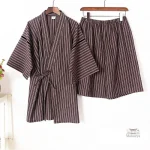 Jinbei homme, tenue estivale confortable avec manches courtes
