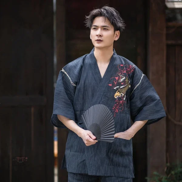 jinbei-homme-tigre-1 Jinbei Homme Tigre - Vêtement traditionnel japonais