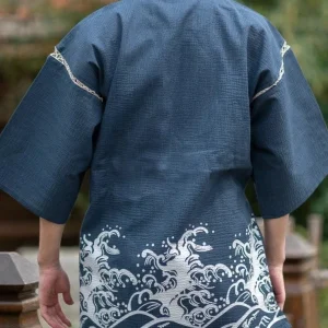 Jinbei homme Kanagawa, style décontracté et confortable