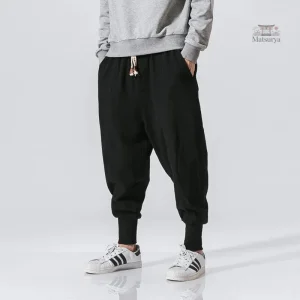 Pantalon de jogging japonais, confort et élégance