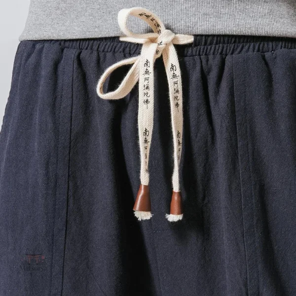 Pantalon décontracté japonais, look urbain