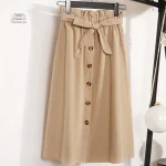 Jupe élégante pour un look japonais chic
