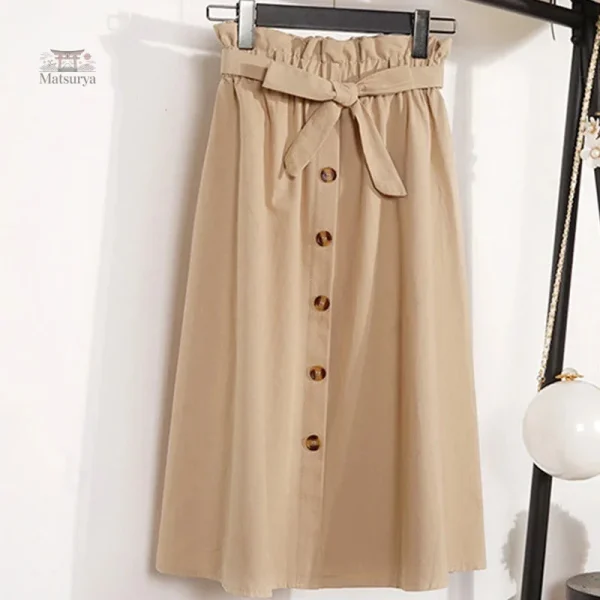 Jupe élégante pour un look japonais chic