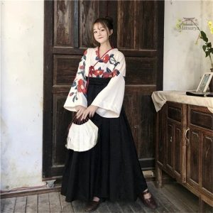Jupe Japonaise Kimono élégante et traditionnelle