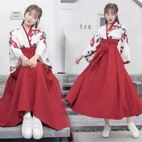 Jupe japonaise stylée parfaite pour toutes occasions