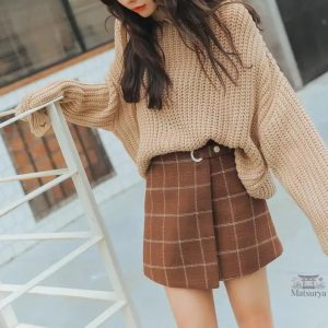 Jupe Japonaise en Laine
