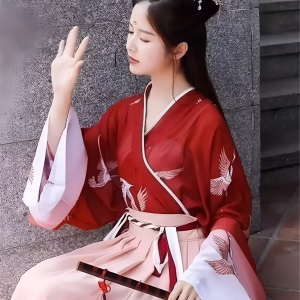 Jupe traditionnelle inspirée du style japonais