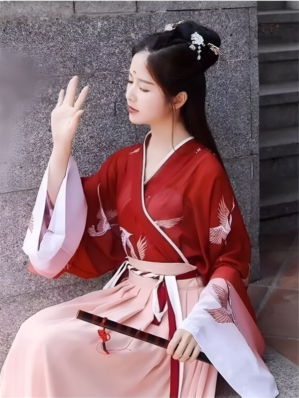 Jupe traditionnelle inspirée du style japonais