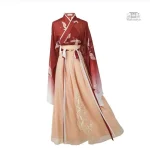 Jupe longue japonaise avec motifs culturels