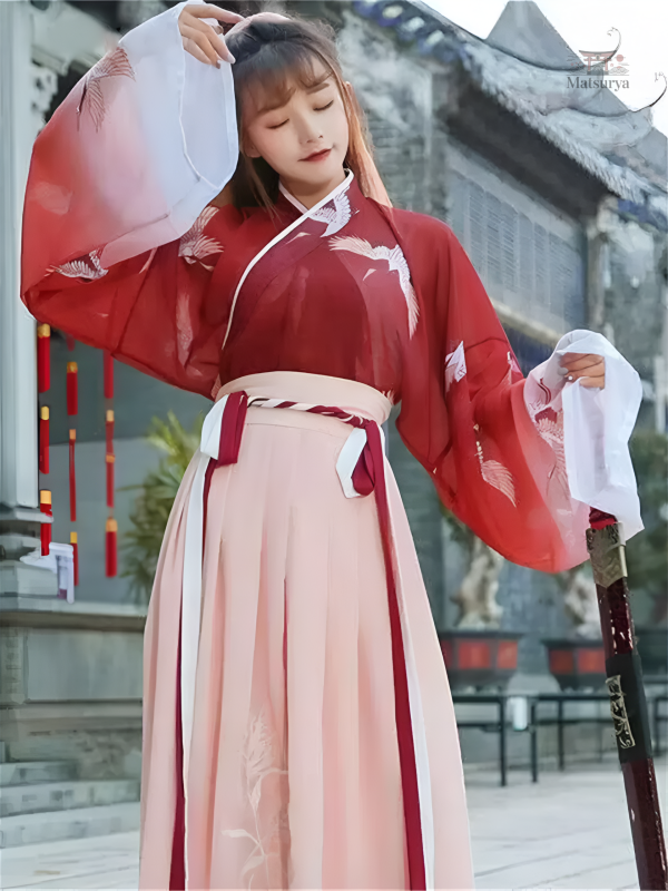 Jupe stylée inspirée de la tradition nippone