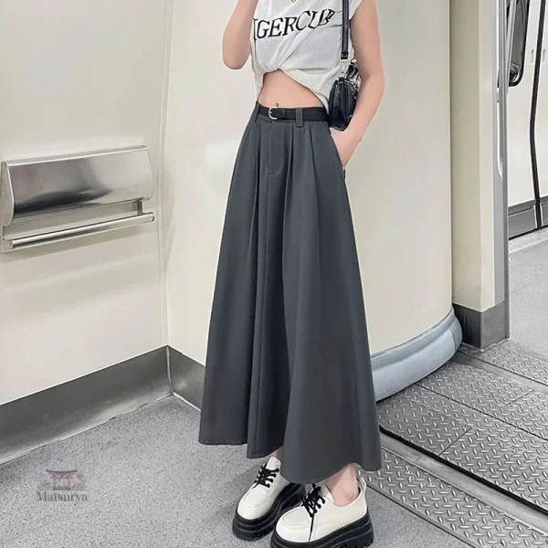 Jupe japonaise mi-longue pour un look intemporel