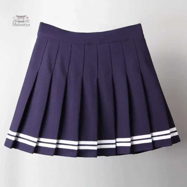 Jupe plissée japonaise, idéale pour toutes occasions
