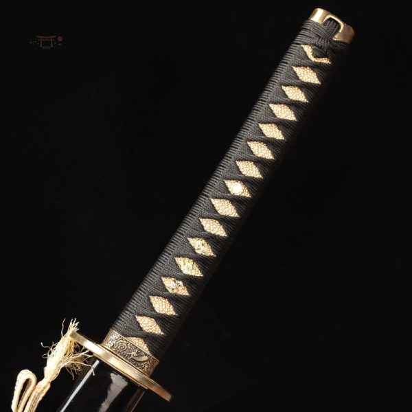 Katana de coupe japonais avec poignée en bois