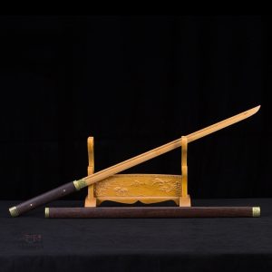 Katana Droit, épée traditionnelle japonaise en acier