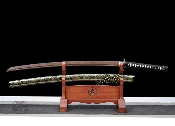 Katana japonais d'entraînement en acier léger
