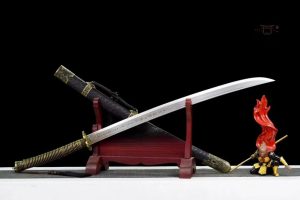 Poignée en bois pour katana de combat