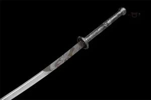 Lame de katana japonais, design élégant et raffiné