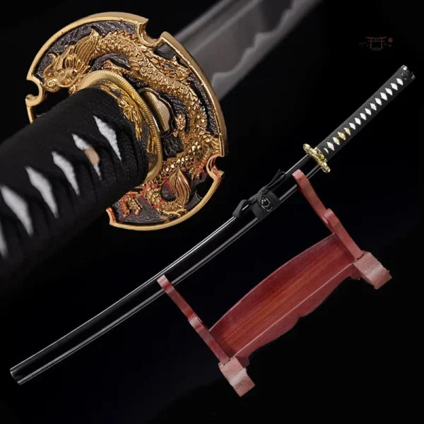 katana-japonais-dragon-1 Katana Japonais Dragon, épée traditionnelle artisanale