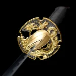 Katana Japonais, design unique avec motif de dragon