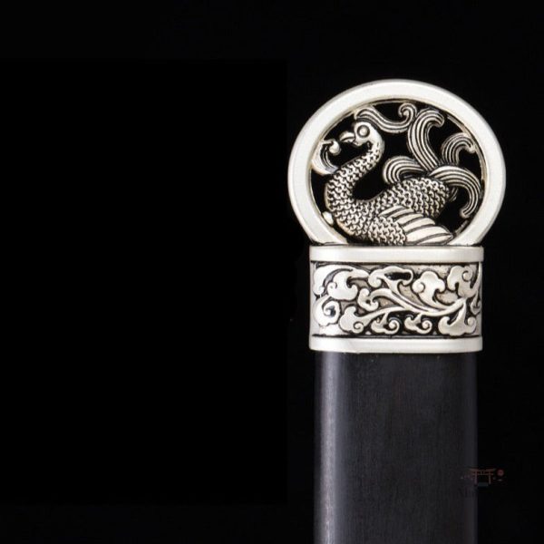 Lame en bois de katana japonais, design authentique