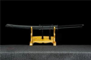 Lame tranchante de katana traditionnel japonais