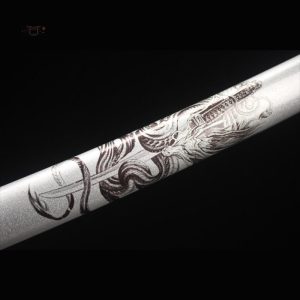 Sabre Japonais Katana, lame courbée élégante