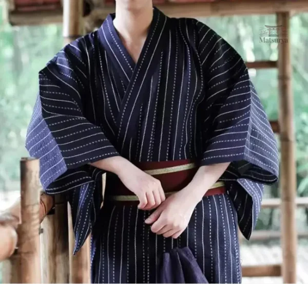 Kimono ample japonais pour homme